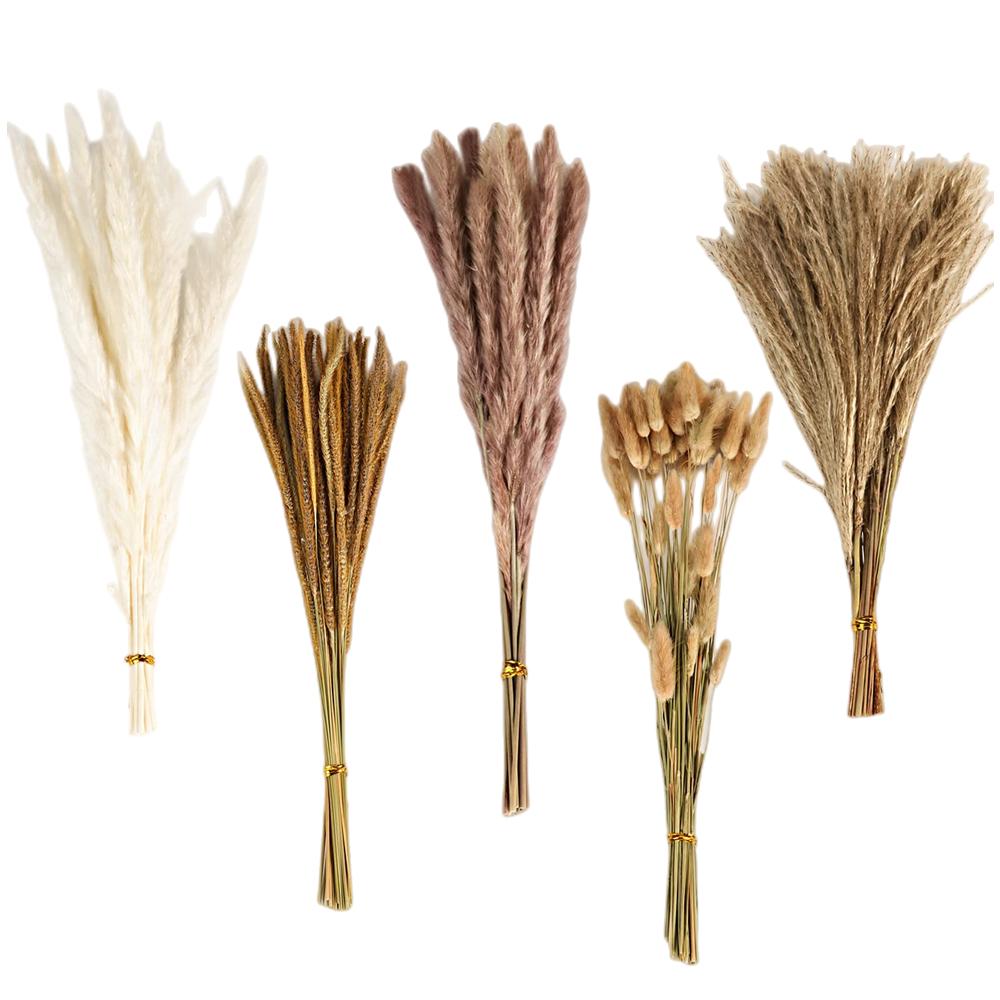 Florist Supply Vases - Buket Bunga Kering Campuran Vintage Musim