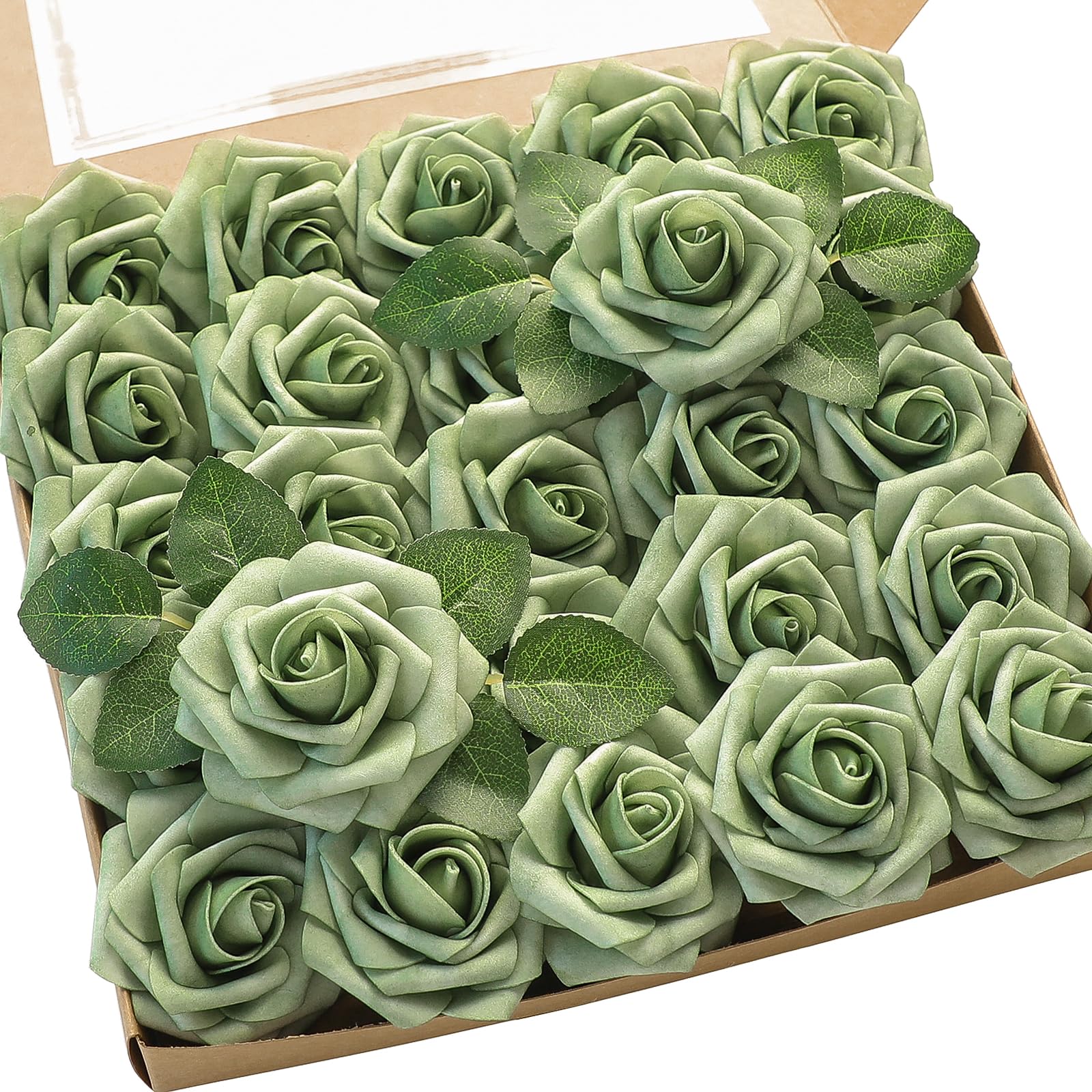 Bunga buatan 25 buah mawar pal - Florist Supply Bulk ulasan dan harga