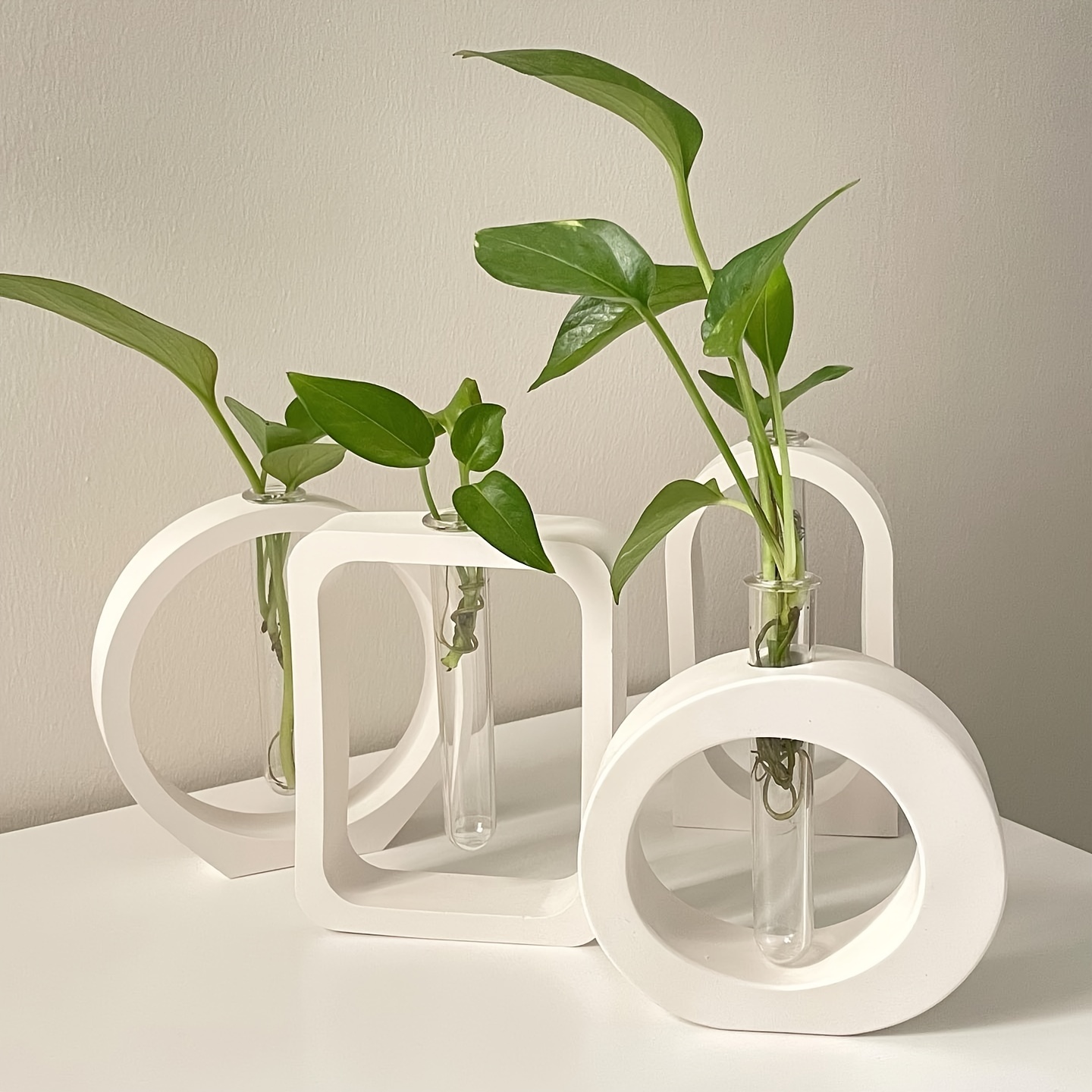 4 buah vas bunga cetakan silik - Florist Supply Vases ulasan dan harga