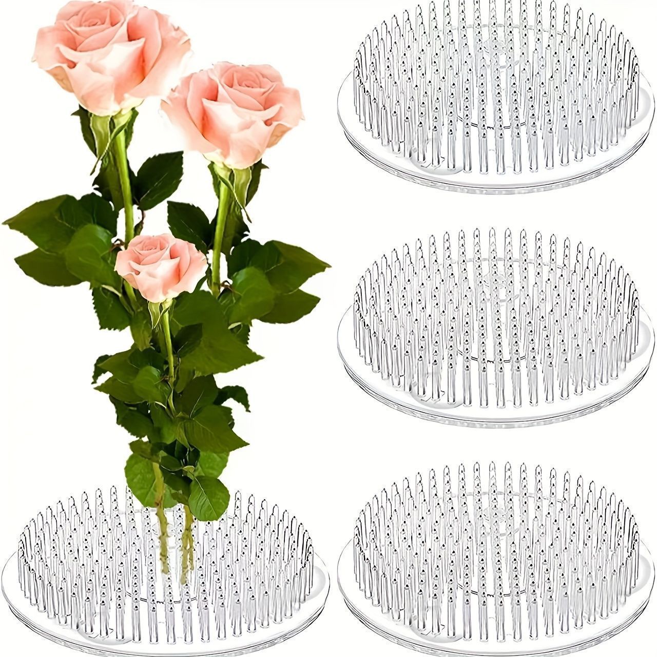 Penyangga Batang Ikebana Bulat - Florist Supply Vases ulasan dan harga