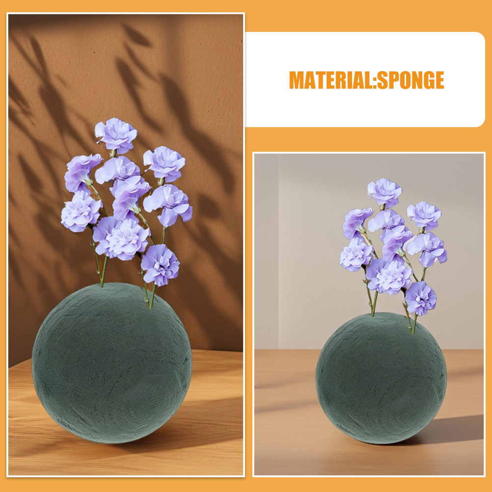2 Buah Bola Busa Bunga Bulat y - Florist Flower Supply ulasan dan harga